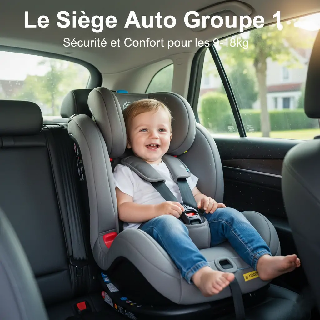 bééb dans un Siège auto groupe 1