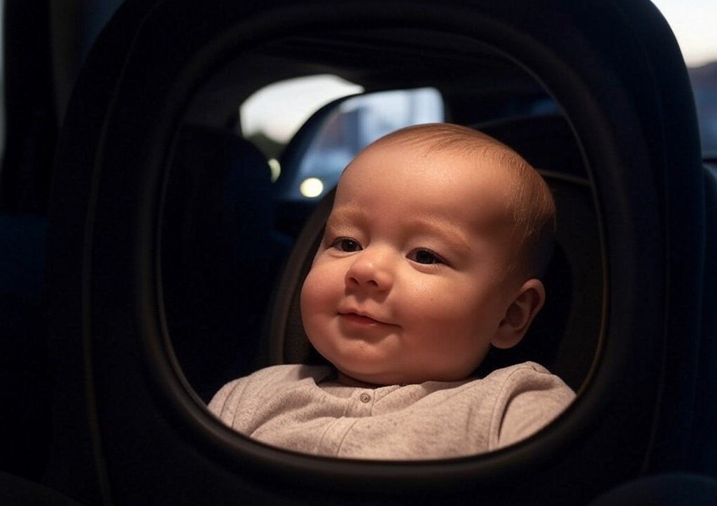 Miroir pour siège auto bébé