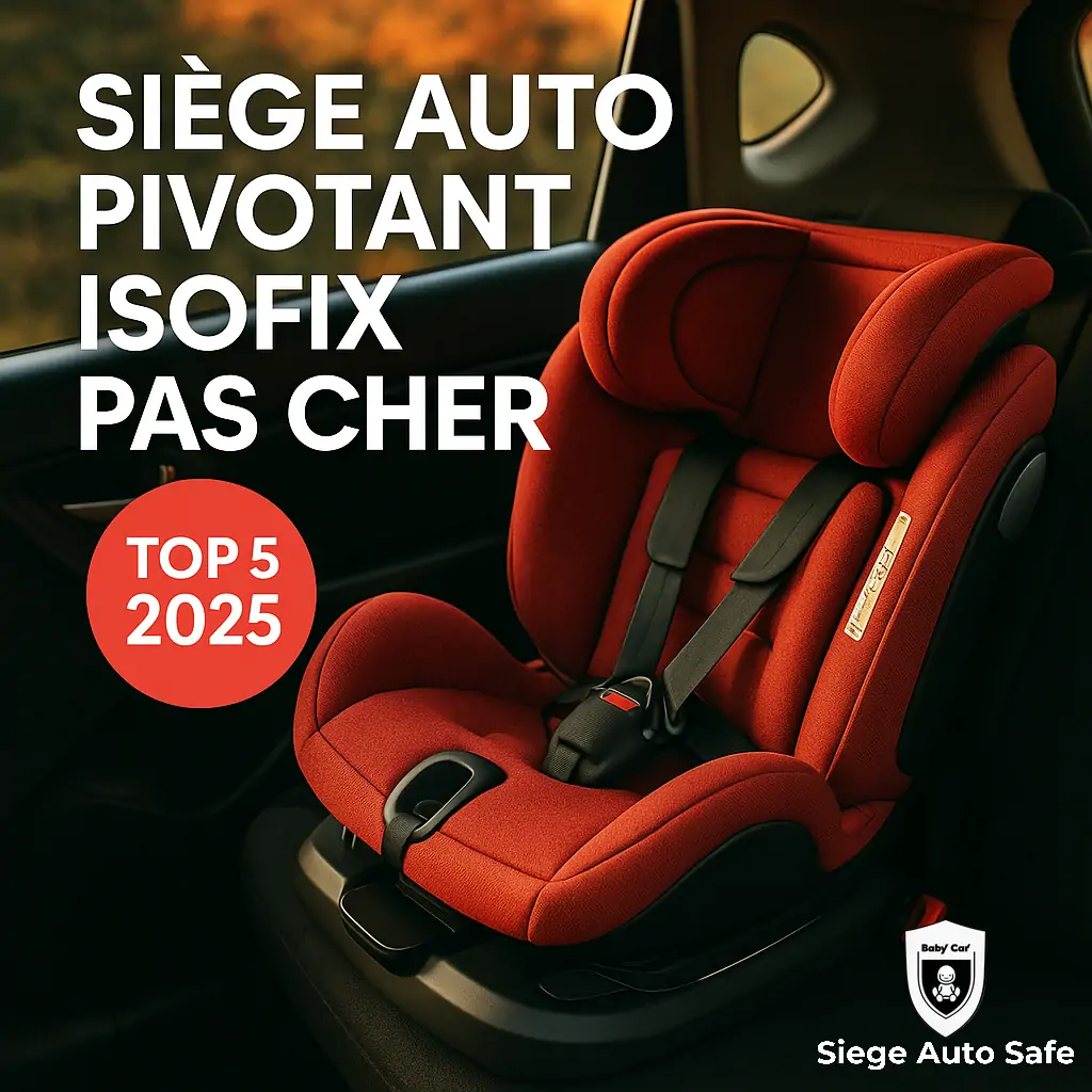 Siège auto pivotant isofix pas cher